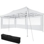 Barnum - tectake - tonnelle de jardin viola terrasse pliante autoporte rglable 6 x 3 m structure en ...