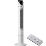 Ventilateur - tectake - ventilateur colonne 110 cm 3 fonctions et 3 vitesses 40 w avec t�l�commande - ...