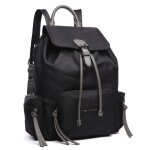 Ted lapidus [q2217] - sac  dos crateur ted lapidus noir - 36. 5x25x12 cm