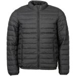 Doudoune homme grise - teddy smith blight - fermeture zippe - col montant