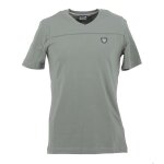 Tee - shirt ea7 emporio armani - 3gpt72 - pjp6z - 1962 - gris - homme - manches courtes - col arrondi ...