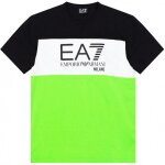 Tee - shirt homme ea7 emporio armani - noir - col rond - manches courtes - coton