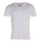 Tee - shirt eminence col v blanc . . .