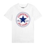 Tee shirt enfant - converse - cnvb chuck patch - blanc - manches courtes - regular Tee shirt enfant - converse - cnvb chuck patch - blanc - manches courtes - regular