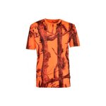 Tee - shirt enfant ghostcamo blaze - black - percussion