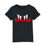 Tee shirt jul personnalis enfant noir taille 7 / 8 ans - - noir