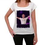 Tee - shirt femme - ultrabasic - armin - van - buuren - 100% coton - manches courtes - col large