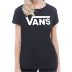 Tee shirt femme vans flying v crew noir