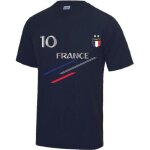 Tee shirt - npz - victoire de la france 2018 - manches courtes - respirant - 100% polyester