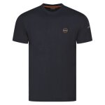 Tee - shirt homme bleu napapijri - coupe droite - col rond - manches courtes