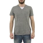 Tee shirt homme kaporal ciao gris - coupe droite - manches courtes - 1 poche