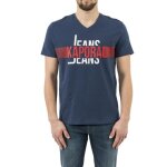 Tee - shirt homme - kaporal - delmo bleu us - col v - manches courtes - 100% coton