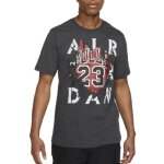 Tee - shirt homme - nike - jordan aj5 85 - anthracite - manches courtes - coupe standard