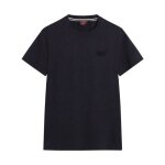 Tee shirt homme superdry vintage logo emb - raven noir