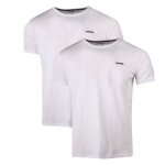 Tee shirt - kaporal - pack de 2 - blanc - manches courtes - col arrondi