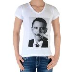 Tee shirt little eleven paris gar�on barack obama blanc