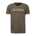 Tee shirt logo ray� en coton homme chevignon