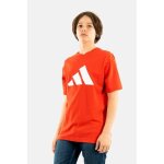 Tee shirts manches courtes adidas originals hg8863 virdme / white 12 ans - rouge - enfant - garon