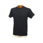 Tee shirt manches courtes heavy noir mc coton - gildan