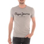 Tee shirt homme - pepe jeans - original stretch - slim fit - manches courtes - gris