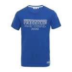 Tee shirt manche courte kaporal redgy - bleu