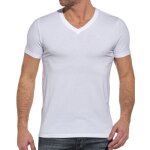 Tee shirt manches courtes tawax blanc mc tee col v Tee shirt manches courtes tawax blanc mc tee col v