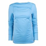 Tee shirt manches longues froncé coton stretch femme vila Tee shirt manches longues froncé coton stretch femme vila