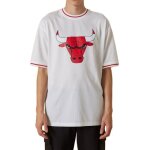 Tee - shirt nba chicago bulls mesh - new era - oversize - blanc