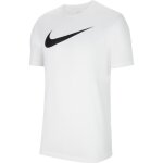 Tee - shirt - nike - cw6936 - 100 - dri - fit - respirant - grand logo blanc