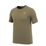 Tee - shirt nike jordan jumpman - vert - manches courtes - homme - basket - ball - respirant