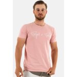 Tee shirt project x paris 1910076 pk2 - homme - rose - 100% coton - manches courtes - col arrondi