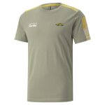 Tee - shirt puma porsche turbo legacy t7 - rf. 534839 - 06. couleur : gris vert. dtails. - coupe rgulire. ...