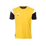Tee - shirt de rugby - force xv - conquete - jaune / noir - manches courtes - mixte