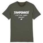 Tee shirt rugby tamponner cest mon super pouvoir - pour homme - coton 100% bio - confectionn en france ...