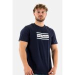 Tee shirt sergio tacchini lared 228 - nav / ssp - homme - bleu - 100% coton - manches courtes - col classique ...