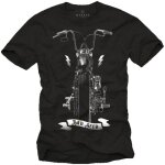 Tee shirt sons of anarchy homme bad seed moto noir m