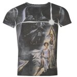 Tee shirt star wars - homme - manches courtes - col rond