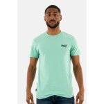 Superdry tee - shirt homme m1011245a 2md vert manches courtes col rond