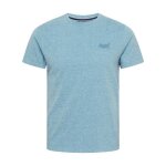 Tee - shirt homme - superdry - vintage logo - bleu ciel - manches courtes - 100% coton