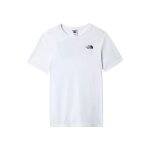 Tee - shirt - the north face - manches courtes - 100% coton - couleur blanc - coupe droite