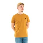 Tee - shirt homme - timberland - dun - river crew p47 - beige - coupe droite - manches courtes - col ...