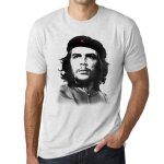 Tee - shirt - ultrabasic - che guevara - 100% coton - manches courtes - vintage blanc