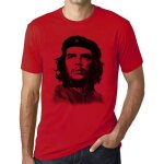 Tee - shirt vintage - ultrabasic - che guevara - 100% coton - manches courtes - rouge