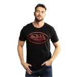 Vondutch - t - shirt homme coton aucun log rgular col rond manches courtes - noir (pice)