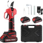 S�cateur �lectrique sans fil - teeno - s�cateur brushless - 2x2000mah - portable - professionnel