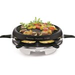Tefal raclette colormania6 coupelles3 - en - 1 raclette plancha crpier re151110