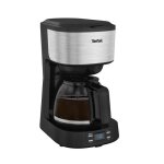 Tefal cafetire filtre inox programmable 12l 8  12 tasses ecran led filtre permanent maintien au chaud ...