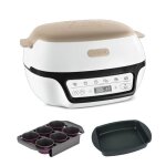 Tefal cake factory choco four � g�teau intelligente compacte kd804910