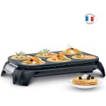 Tefal crep?party appareil à crêpes 6 empreintes antiadhésif thermo - spot 6 spatules + 1 louche fabriqué ... Tefal crep?party appareil à crêpes 6 empreintes antiadhésif thermo - spot 6 spatules + 1 louche fabriqué ...