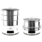 Le cuiseur � vapeur deluxe convenient series de tefal �cran tactile facile � utiliser 8 programmes cuisson�� ...